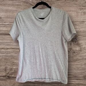 J. Crew Women's Light Gray Short Sleeve Tee Size Small